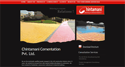 Desktop Screenshot of chintamaniproducts.com